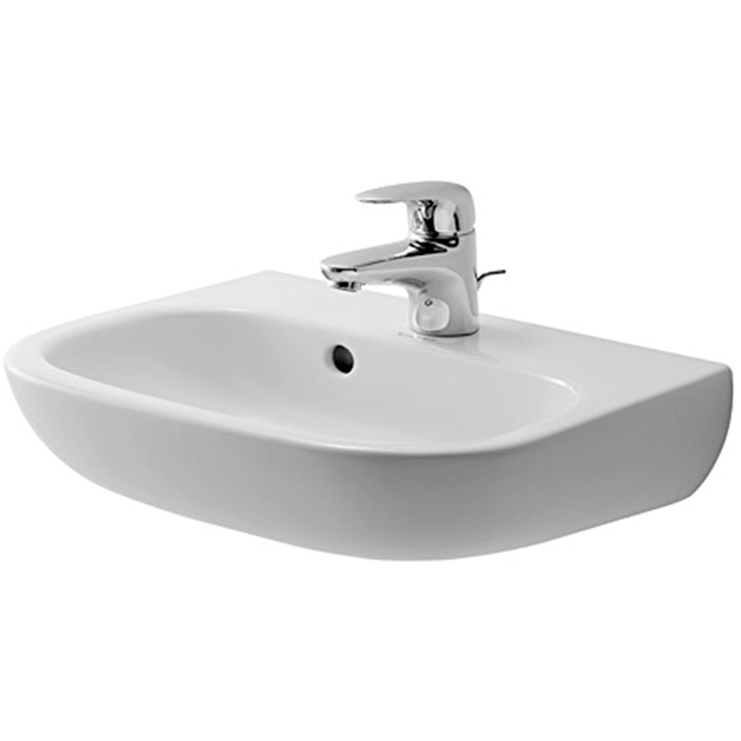 Bild von Duravit Handwaschbecken 45 cm D-Code Weiß