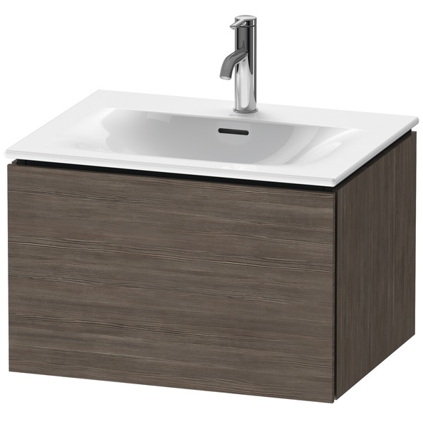Bild von Duravit L-Cube Waschtischunterbau wandhängend LC6135, 620x481 mm, 1 Auszug, für Viu 234463, Farbe: Pine Terra Dekor