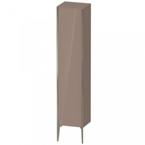 Bild von Duravit XViu XV1335 Hochschrank stehend, 400x360 mm, Höhe 1770 mm, 1 Tür Anschlag links, Farbe (Front/Korpus): champagner matt/cappuccino hgl.