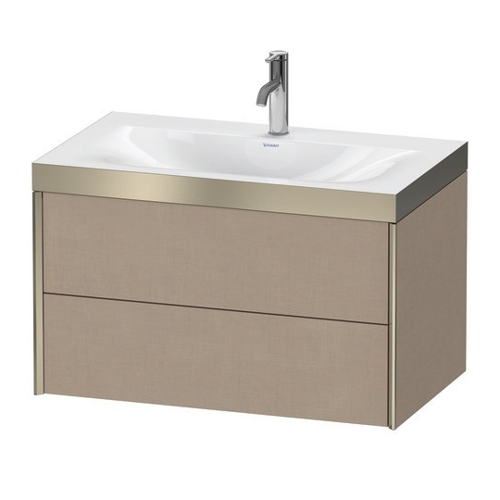 Bild von Duravit XViu c-bonded Set wandhängend Leinen Matt 800x480x503 mm - XV4615OB175P
