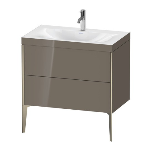 Bild von Duravit XViu c-bonded Set – Eleganz und Funktionalität in Flanell Grau