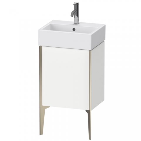 Bild von Duravit XViu 4531 Waschtischunterbau stehend, 1 Tür Anschlag rechts, für Waschtisch Vero Air 072445, 434x334 mm, Farbe (Front/Korpus): champagner matt/europ. eiche