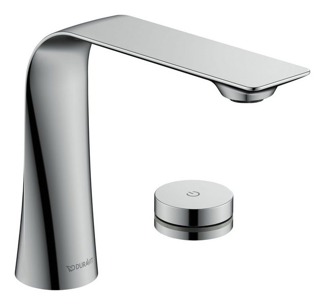 Bild von Duravit D.1 2-Loch Waschtischarmatur elektronisch Chrom Hochglanz 198x45x157 mm - D11100008010 D11100008010