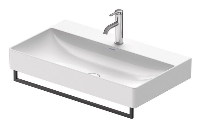 Bild von Duravit, Handtuchhalter + Handtuchhaken, Handtuchhalter DURASQUARE für Waschtisch 746mm schwarz matt