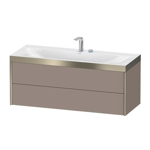 Bild von Duravit XViu c-bonded Set wandhängend in Basalt Matt