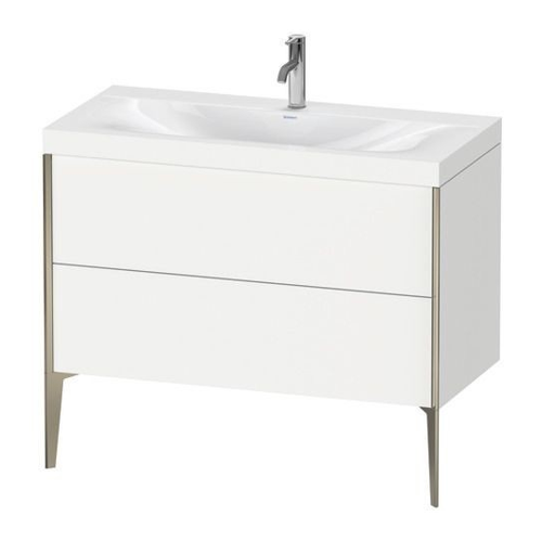 Bild von Duravit XViu c-bonded Set bodenstehend in Weiß Matt