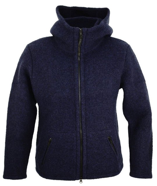 Bild von Walkjacke MU-JULA aus reiner Schurwolle, nachtblau