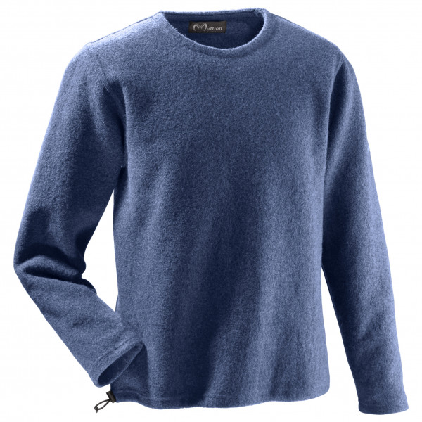 Bild von Mufflon - Leon - Merinopullover Gr XL blau