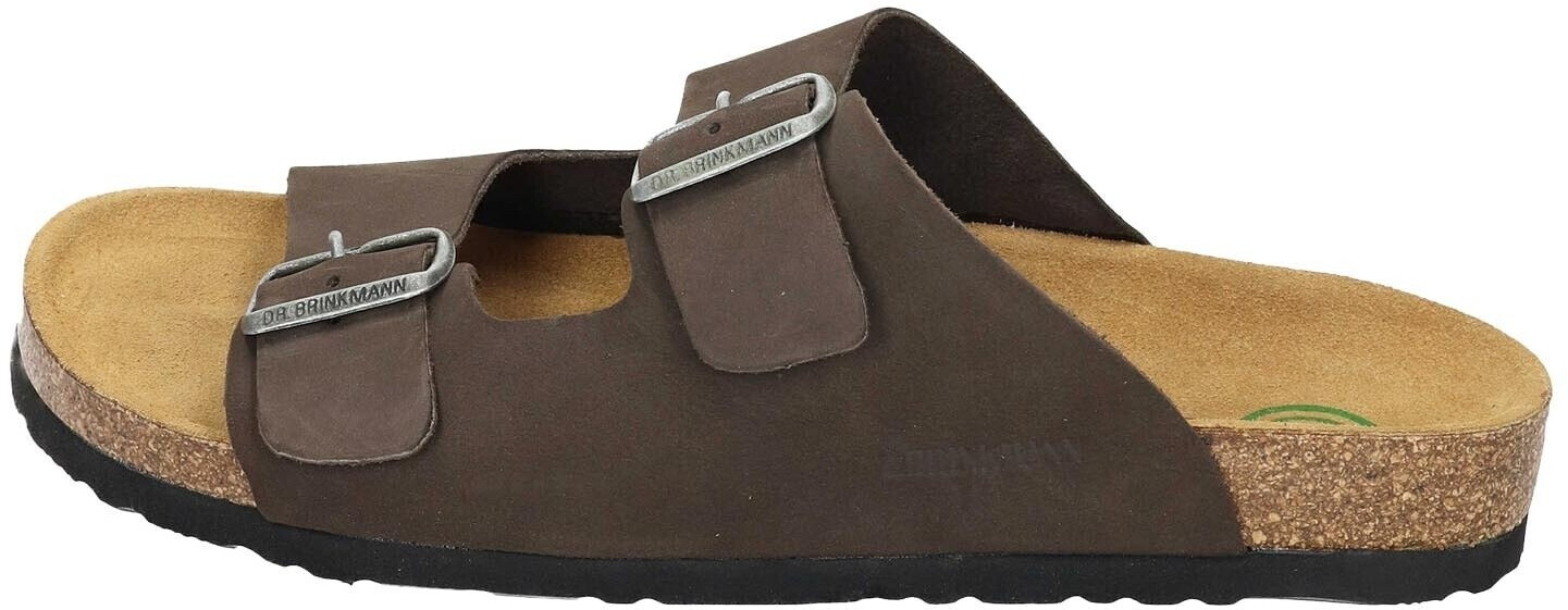 Bild von Dr. Brinkmann Pantolette Nubukleder grau