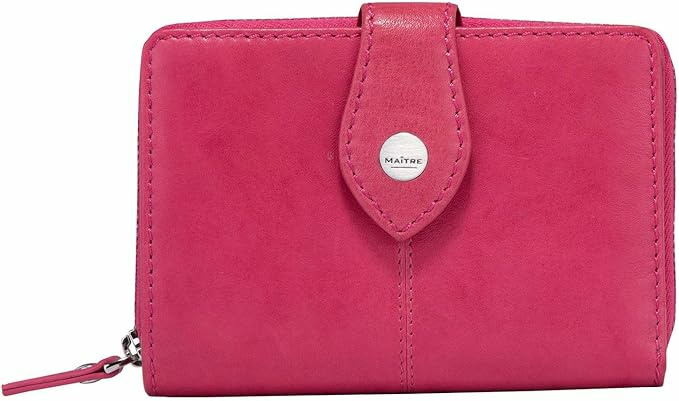 Bild von Maítre Damen Portemonnaie Brieftasche Lemberg Leder Pink