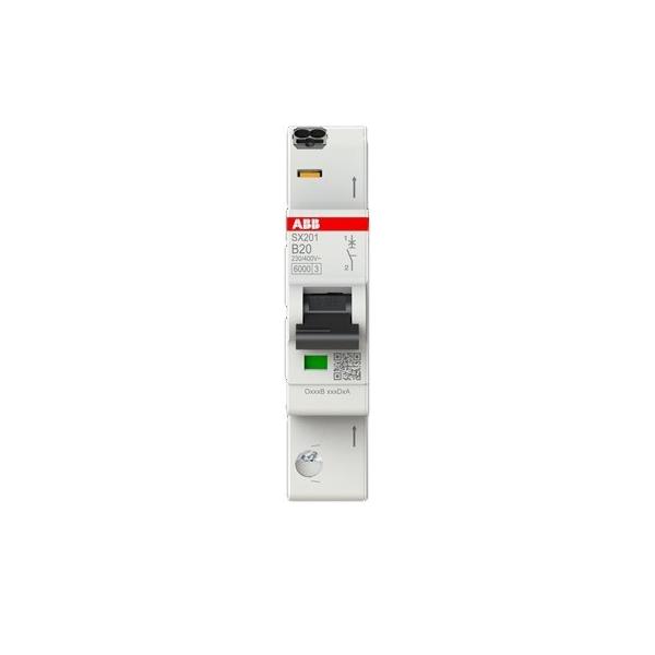 Bild von ABB SX201-B20 Sicherungsautomat FlexLine B-Charakteristik 6kA 20A 1P 2CDS251003R0205