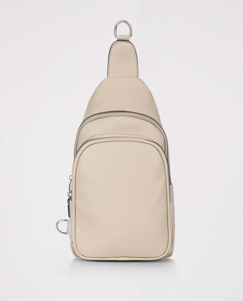 Bild von Crossbag Rucksack in Beige