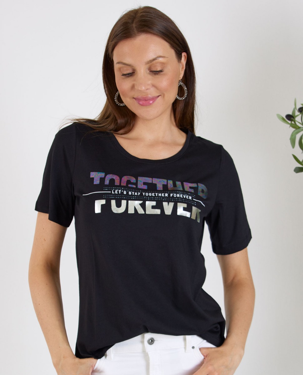 Bild von Shirt mit Foliendruck