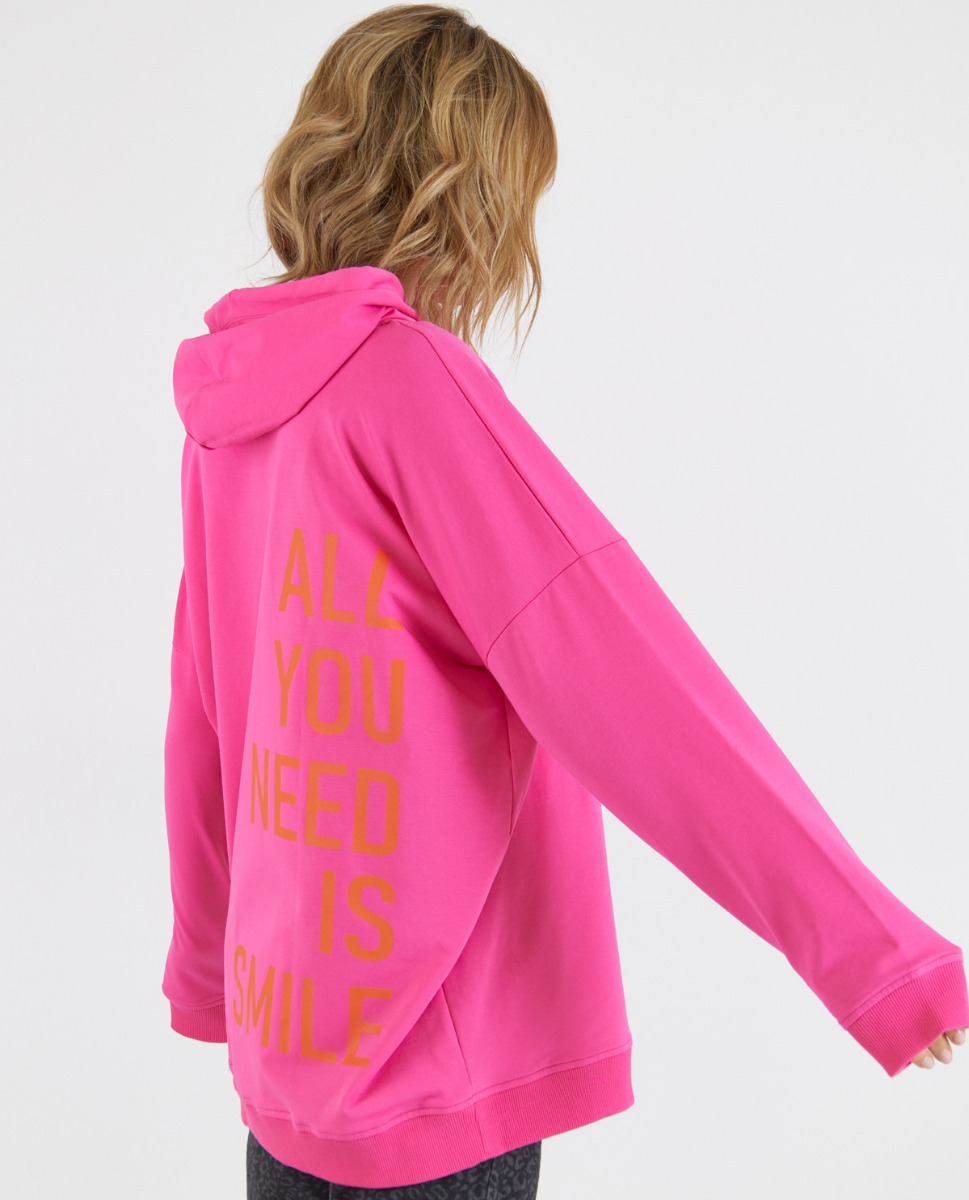 Bild von Oversized Hoodie in Pink