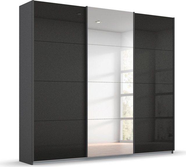 Bild von rauch Schwebetürenschrank "Oteli", mit Mittelspiegel, in verschiedenen Dekor- und Hochglanzfarben