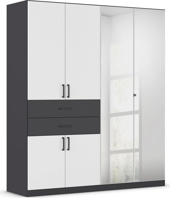 Bild von rauch Drehtürenschrank "Maika", mit Spiegel, 2 Schubladen, in verschiedenen Breiten, Höhen und Farben