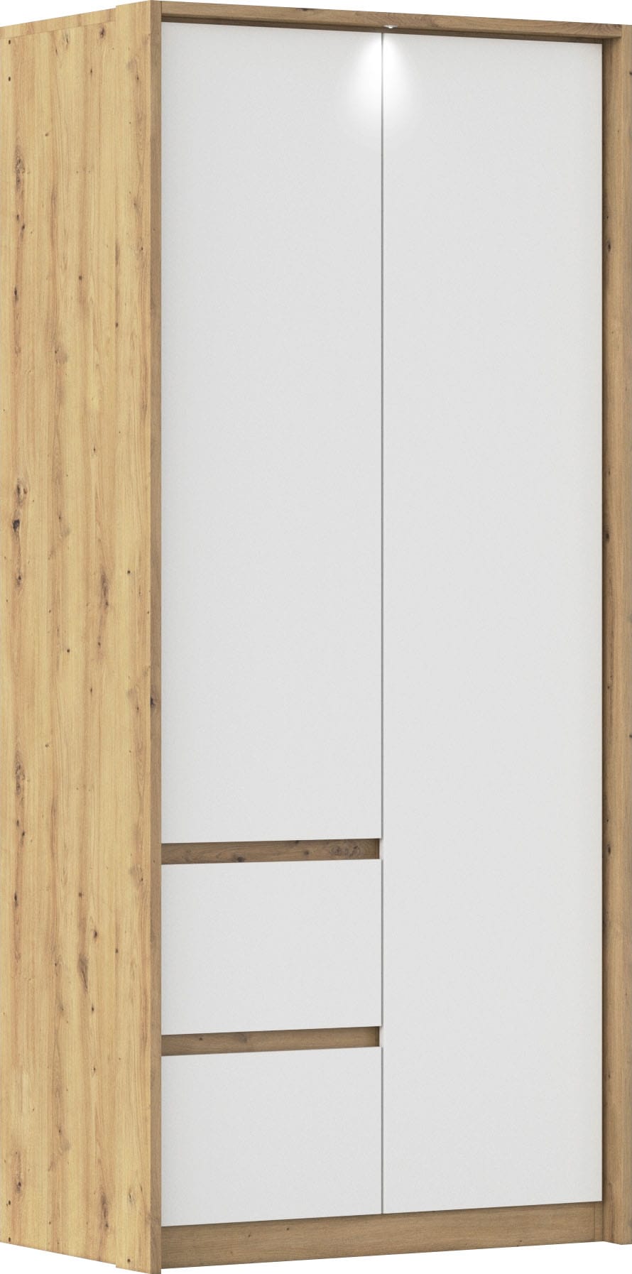 Bild von rauch Drehtürenschrank "Mainz mit Passepartout", optional mit Beleuchtung, Außentüren mit Push-to-Open Funktion