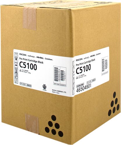 Bild von Ricoh - Schwarz - Original - Tonerpatrone - für Pro C5100S (828225)