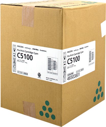 Bild von Ricoh 828228 3000 Seiten Laser Toner cyan Laser Toner Cartridge – Toner & Laser Kartusche (Toner, 3.000 Seiten Ergiebigkeit, Cyan, One Piece (S))