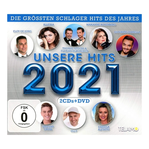 Bild von Unsere Hits 2021 - Telamo (Warner)
