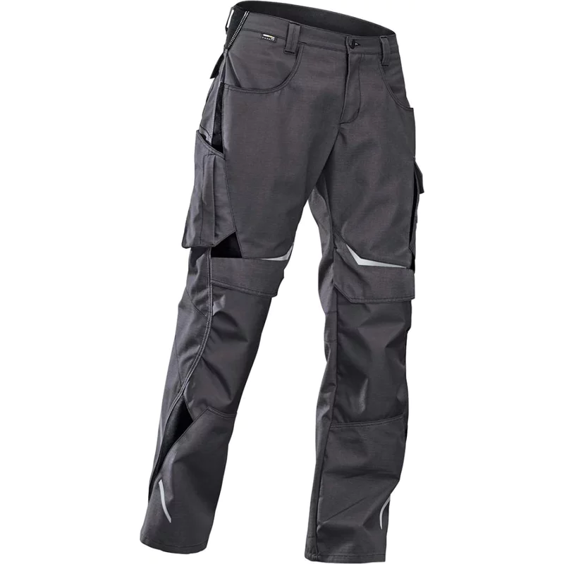 Bild von KÜBLER Workwear | Pulsschlag Arbeitsdamenhose HIGH | anthrazit/schwarz | Größe 40