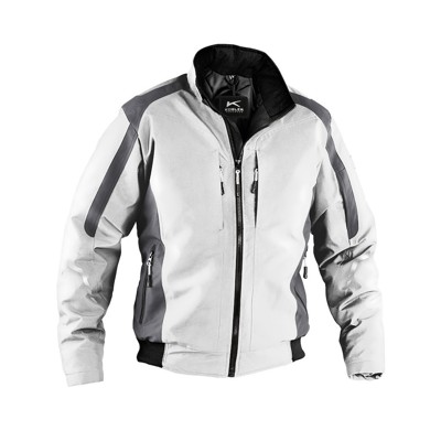 Bild von KÜBLER® Herren Arbeitsjacke 1367 weiß, anthrazit Größe L