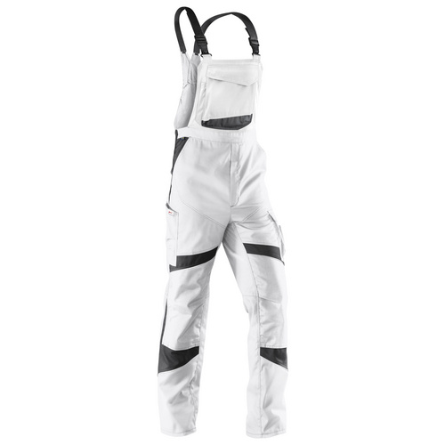 Bild von KÜBLER Arbeitslatzhose »ACTIVIQ«, weiss, anthrazit, baumwolle, polyester