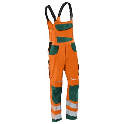 Bild von Kuebler, Arbeitshose, unisex Warnschutzhose REFLECTIQ orange Groesse 54 (54)