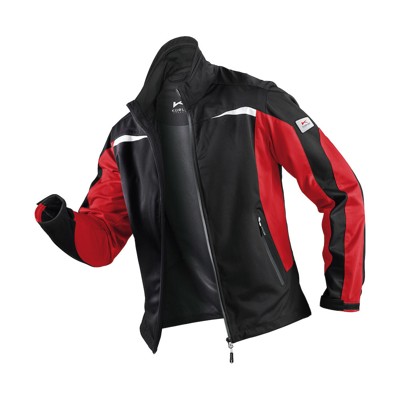 Bild von Kübler - Ultrashell Jacke Form 1141 schwarz/rot Größe 4XL