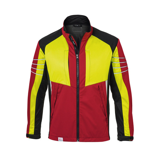 Bild von Kübler Jacke Ultrashell FOREST PRO rot/warngelb Form 1751