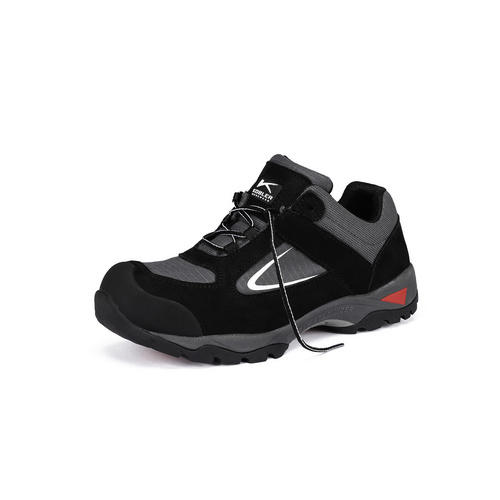 Bild von KÜBLER Sicherheitsschuh »HALBSCHUHE S1P«, leder - schwarz | grau - Größe 43