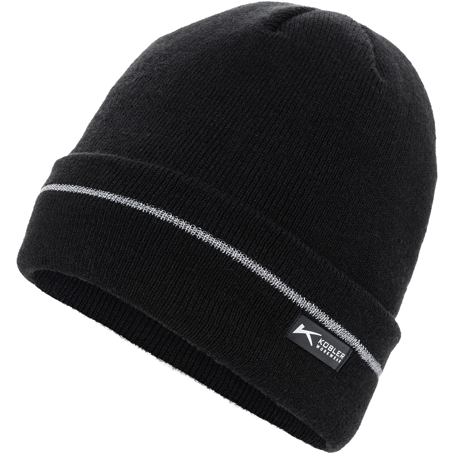 Bild von Kübler, Damen, Mütze, Strick Haube - Mütze 8206 schwarz unisex, Schwarz
