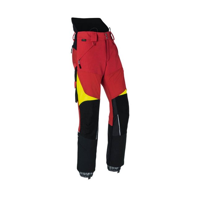 Bild von FOREST Schnittschutzhose Pro PSA 3 2751 8338, rot/warngelb, Größe XL-78