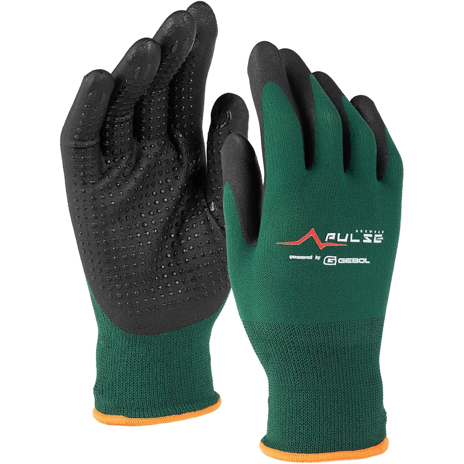 Bild von KÜBLER PULSE KÜBLER Workwear Arbeitshandschuhe Herren Multiflex touch | moosgrün | Größe 9