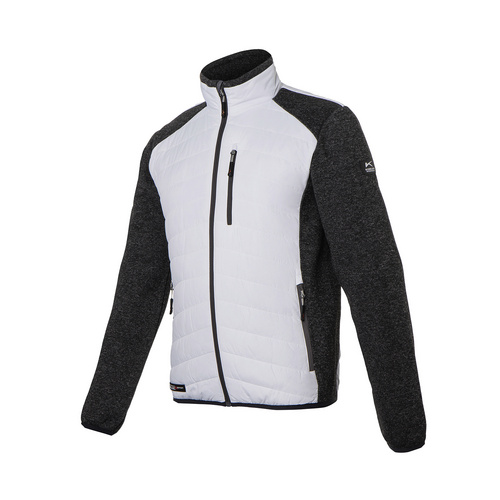 Bild von KÜBLER Jacke »PULSE«, Polyester, weiß/anthrazit - weiss