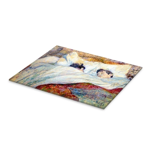 Bild von Posterlounge Acrylglasbild von Henri de Toulouse-Lautrec: Das Bett, 1893 – Ein Kunstwerk für Ihr Zuhause