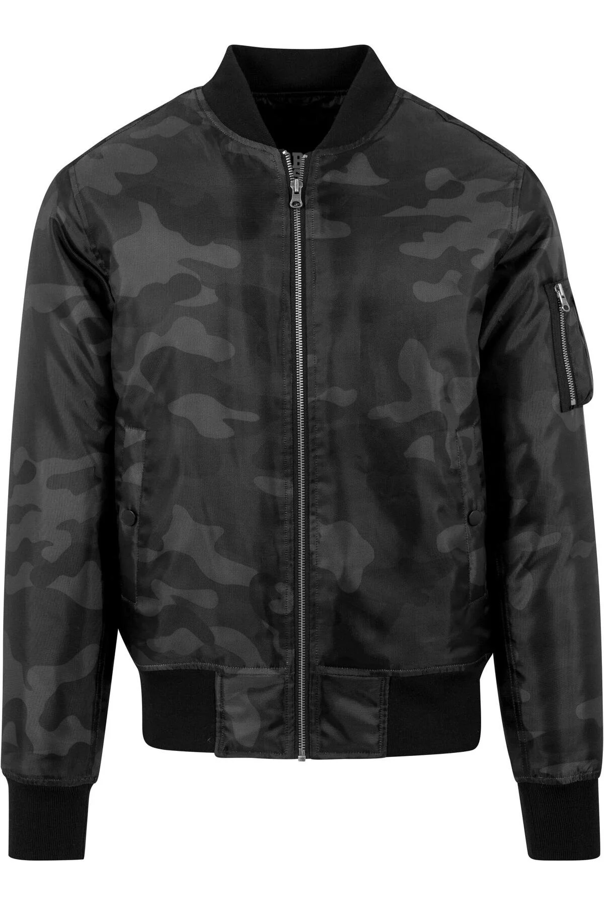 Bild von Urban Classics - SHINY CAMO BOMBER Pilot Flieger Jacke