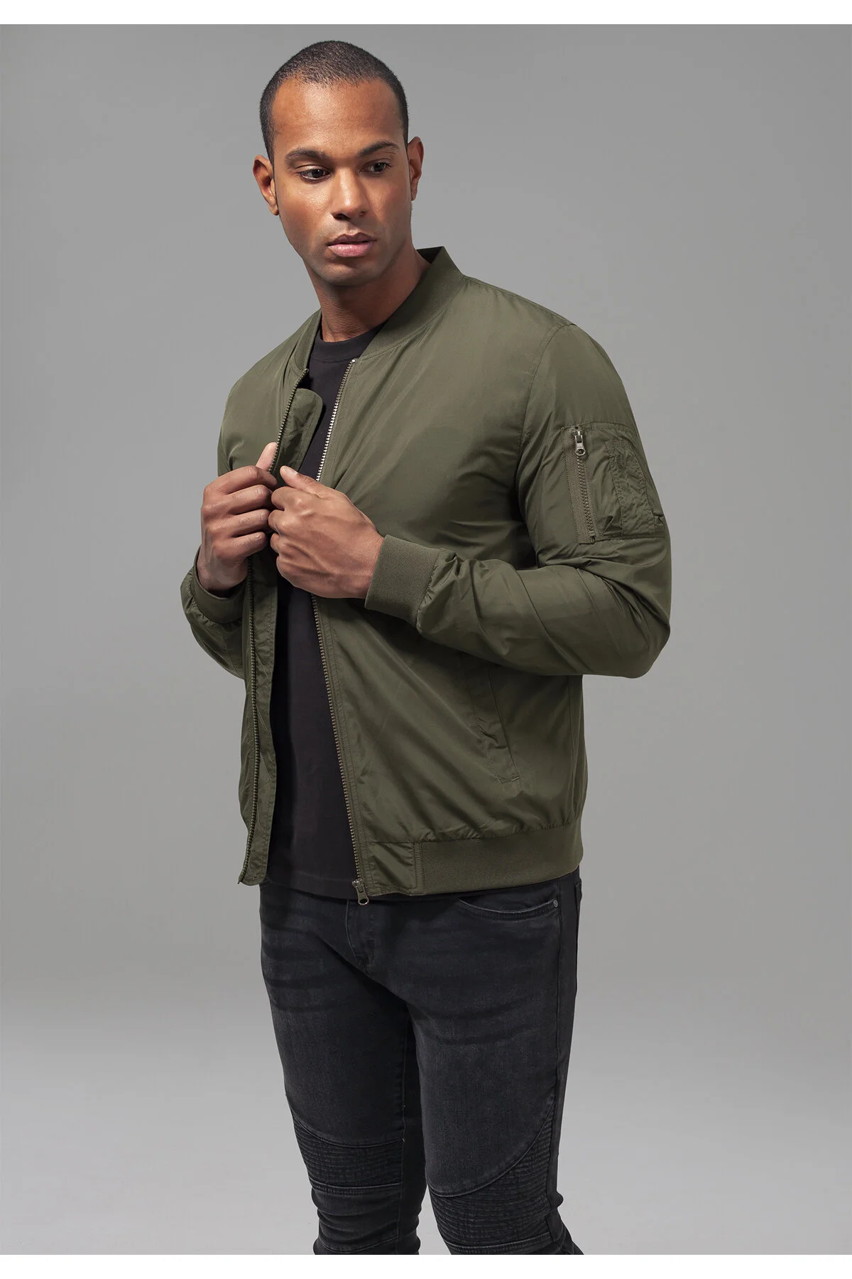 Bild von Urban Classics - LIGHT BOMBER Sommer Übergangjacke