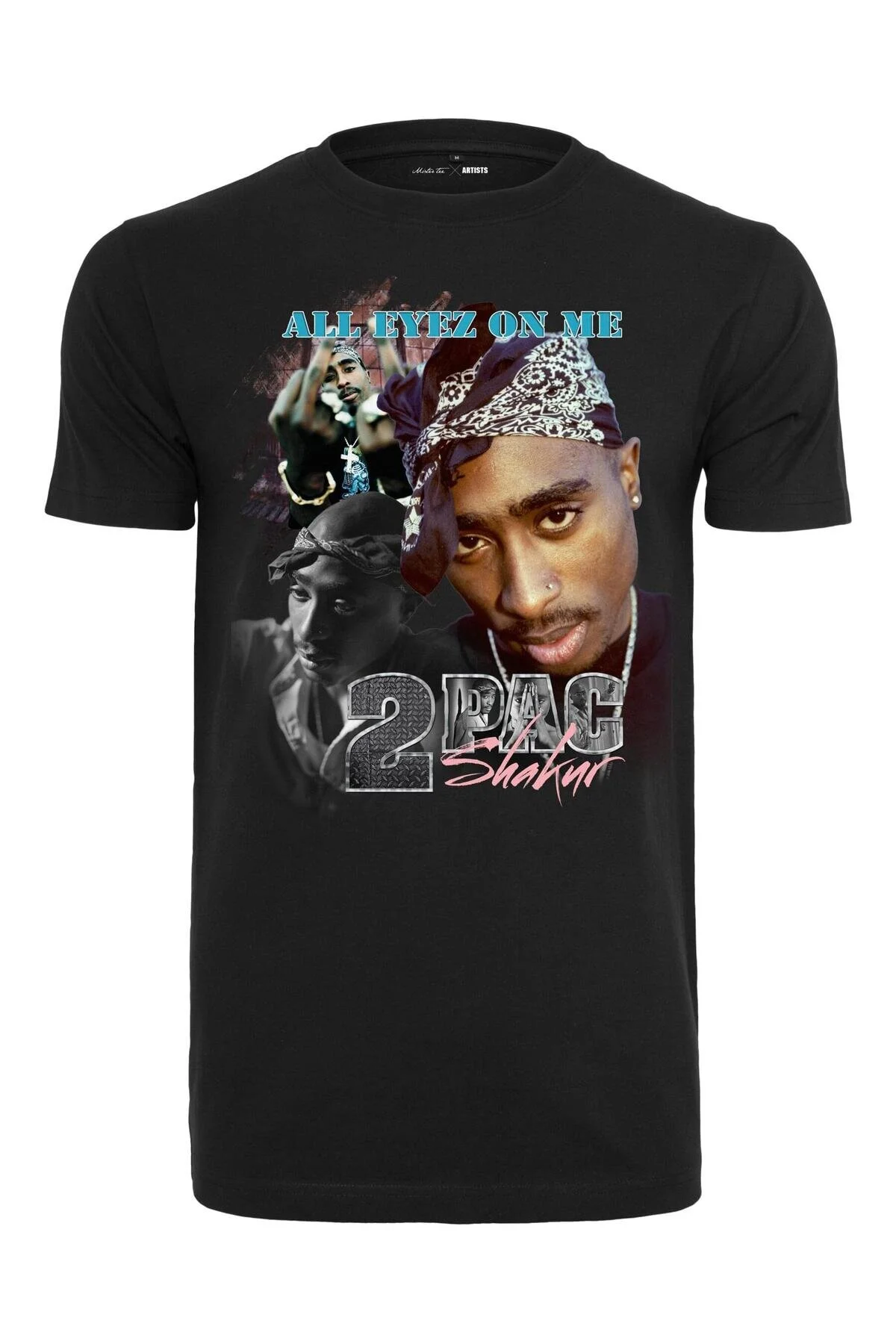 Bild von Mister Tee Tupac Retro Tee für Herren - S