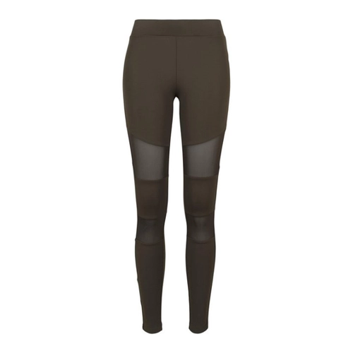 Bild von Urban Classics Ladies Tech Mesh Leggings – Optimaler Tragekomfort für Sport und Freizeit