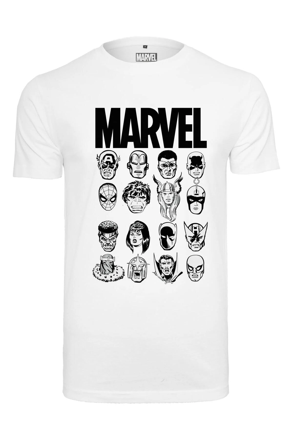 Bild von Merchcode Marvel Crew Tee für Herren - M