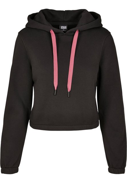Bild von URBAN CLASSICS Rundhalspullover Urban Classics Damen Ladies Contrast Drawstring Hoody (1-tlg)