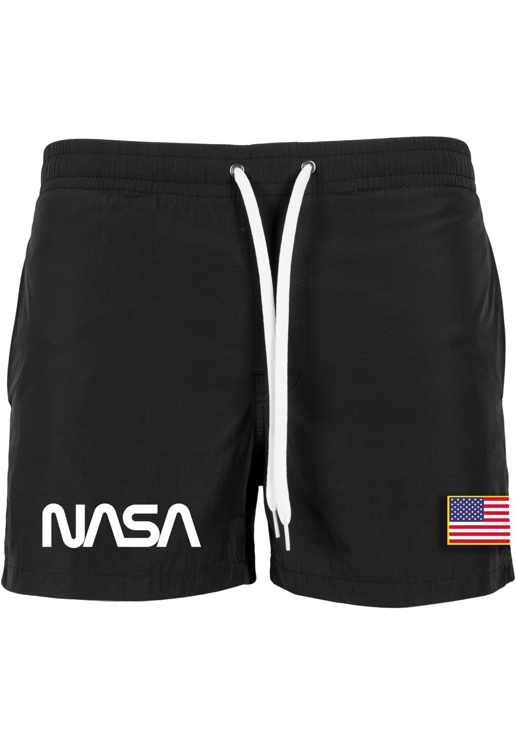 Bild von MisterTee Badeshorts MisterTee Herren NASA Worm Logo Swim Shorts