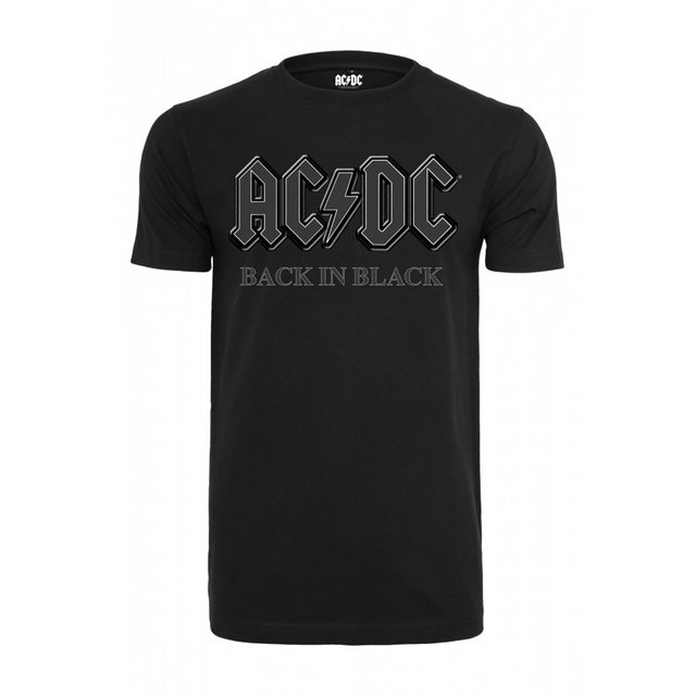 Bild von Merchcode T-Shirt acdc Back In Black Tee white - 5XL T-Shirt. Return SOLELY!!!