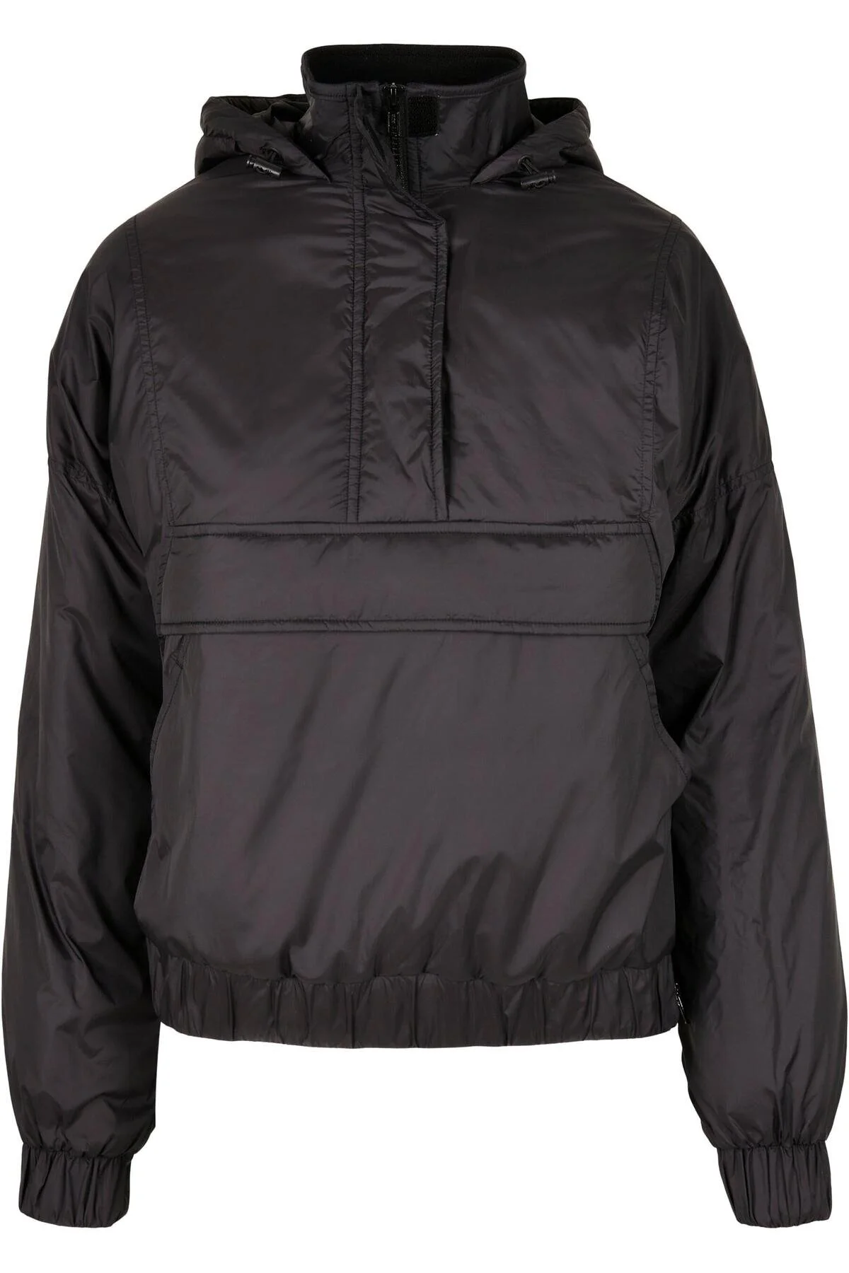 Bild von URBAN CLASSICS Allwetterjacke Urban Classics Damen Ladies Panel Padded Pull Over Jacket (1-St)