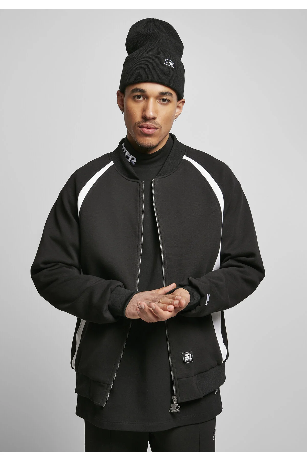 Bild von Starter Jacke Schwarz Regular Fit für Herren - XL