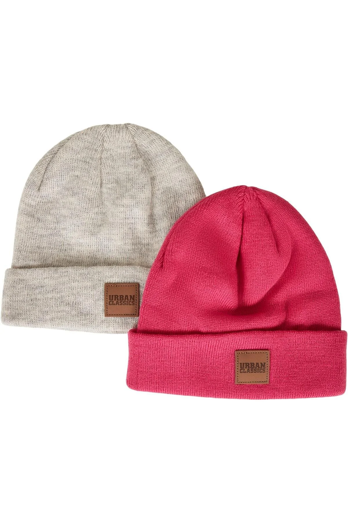 Bild von URBAN CLASSICS Beanie Urban Classics Damen Logopatch Beanie Kids 2-Pack (1-St)
