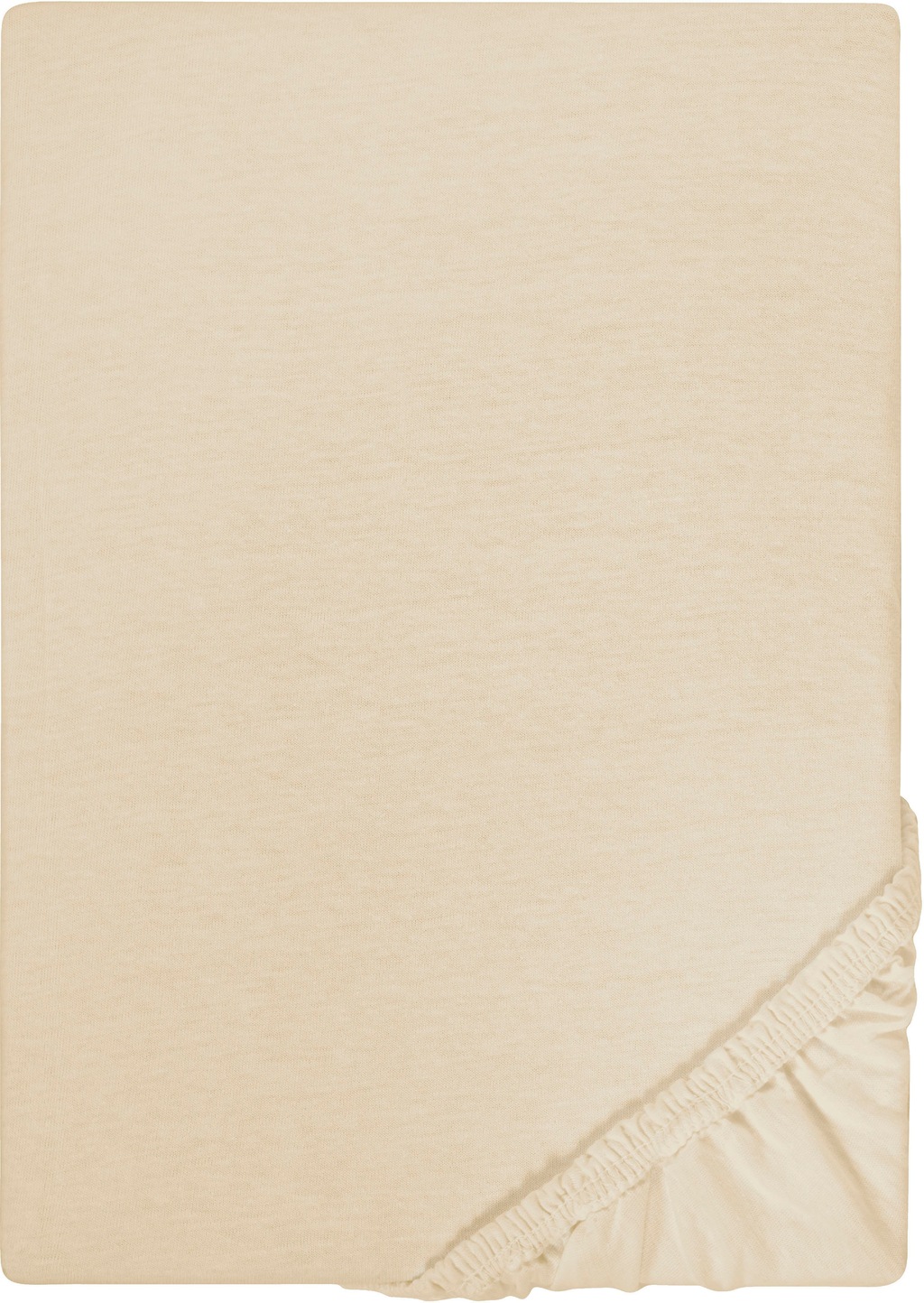 Bild von Castell - Markenbettwäsche Spannbettlaken Jersey in Gr. 90x200, 140x200 oder 180x200 cm, Jersey, Gummizug: rundum, (1 Stück), aus Baumwolle, für Matratzen bis 22 cm Höhe, Bettlaken, Spannbetttuch