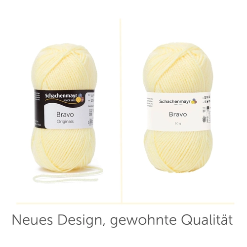 Bild von Schachenmayr Schachenmayr Bravo 50g Häkelwolle, 133 m, Schachenmayr Bravo, 50G Holz Tweed Handstrickgarne