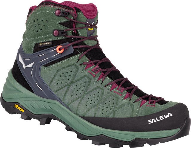 Bild von Salewa WS ALP TRAINER 2 MID GTX DUCK GREEN/RHODODENDON Wanderschuh